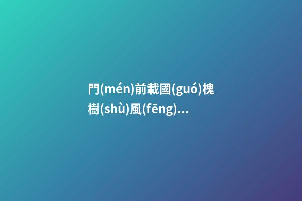 門(mén)前載國(guó)槐樹(shù)風(fēng)水好不好