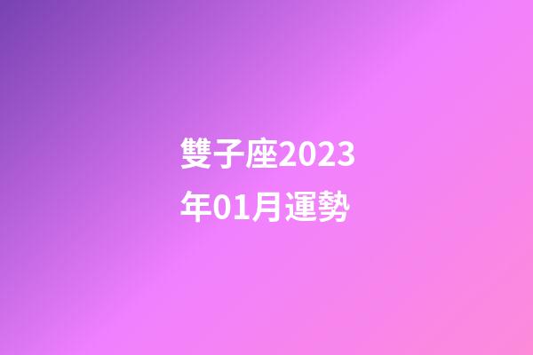 雙子座2023年01月運勢-第1張-星座運勢-玄機派