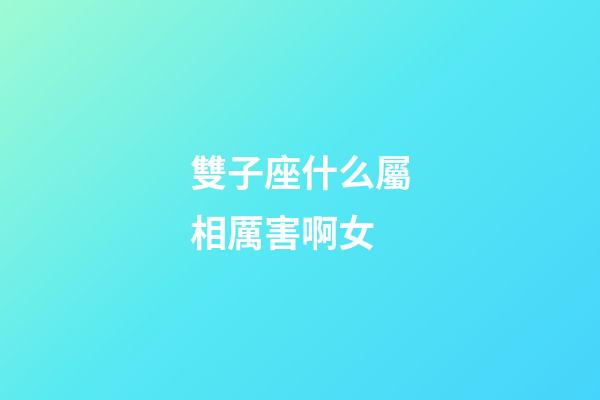 雙子座什么屬相厲害啊女-第1張-星座運勢-玄機派