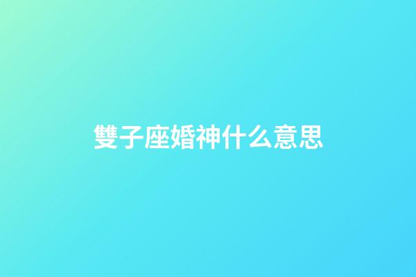 雙子座婚神什么意思-第1張-星座運(yùn)勢(shì)-玄機(jī)派