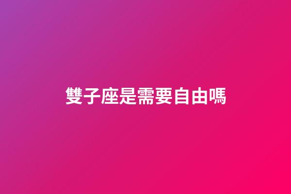 雙子座是需要自由嗎-第1張-星座運勢-玄機派