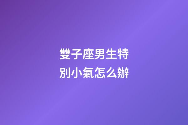 雙子座男生特別小氣怎么辦-第1張-星座運勢-玄機派