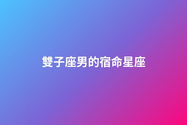 雙子座男的宿命星座-第1張-星座運勢-玄機派