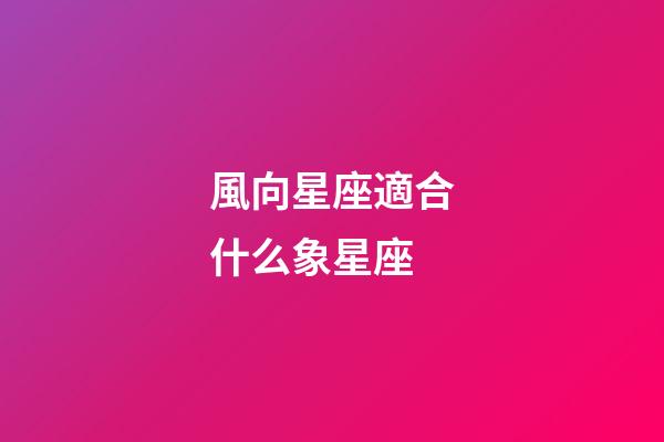 風向星座適合什么象星座-第1張-星座運勢-玄機派
