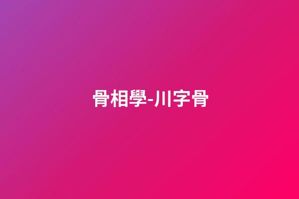 骨相學-川字骨